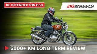 Royal Enfield Interceptor 650 Long Term Review  Sound Top speed Modification Mileage amp more [upl. by Galateah]