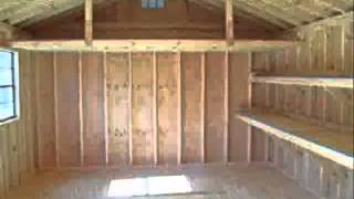 Shed Building instructions  How to Build 12 x 12 Shed [upl. by Hsak]