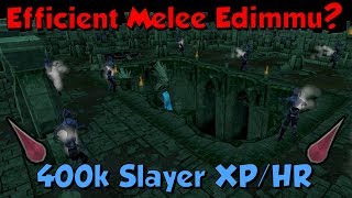 Efficient Melee Edimmu Guide Runescape 3 400k Slayer XP amp 10M GPHR [upl. by Marchall673]