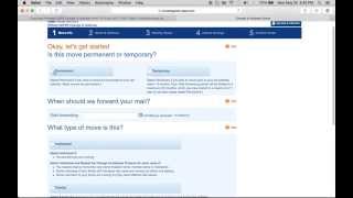 How to Change Your Address USPS  Form 3575  Online [upl. by Rysler37]