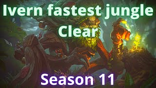 Ivern Jungle vs Graves  KR Challenger Patch 144 [upl. by Vandervelde]