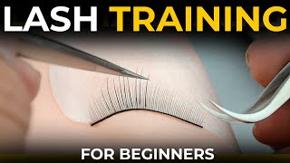 Beginners Lashing Guide Eyelash Extensions [upl. by Williamsen]