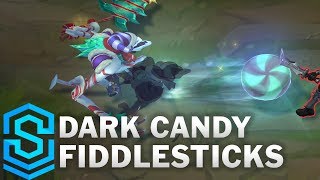 Dark Candy Fiddlesticks Skin Spotlight  PreRelease  League of Legends [upl. by Enirroc587]