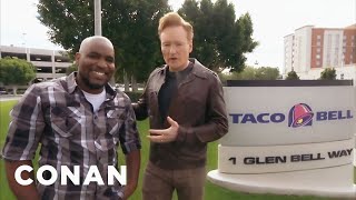 Conan Visits Taco Bell  CONAN on TBS [upl. by Innek597]