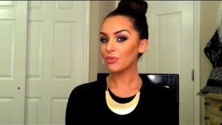 Sleek High Bun Hair Tutorial [upl. by Icaj]