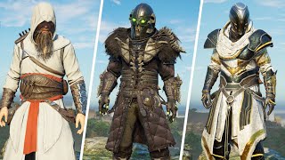 Assassins Creed Valhalla  ALL 35 Armor Sets Showcase AC Valhalla amp DLC [upl. by Aronal]