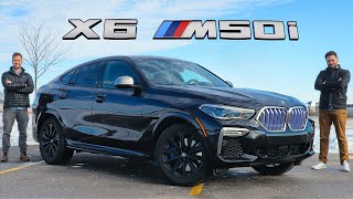 2020 BMW X6 M50i  The 100000 SUV That Actually Glows [upl. by Merp]