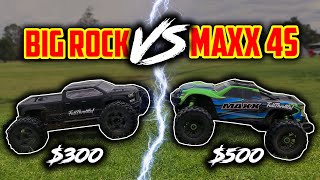 Arrma Big Rock V3 VS Traxxas Maxx 4s  Extreme Durability Test [upl. by Higbee]