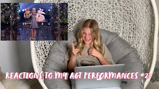 The Spin with Darci Lynne 11  Reacting to my AGT Performances 2 [upl. by Ailima426]