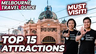 MELBOURNE TOP 15 ATTRACTIONS TO VISIT IN CBD  Melbourne Travel Guide  Australia [upl. by Enovi]