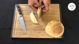 How to cut a pita bread [upl. by Thane]