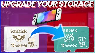 How To Upgrade Your Nintendo Switch SD Card [upl. by Victory]