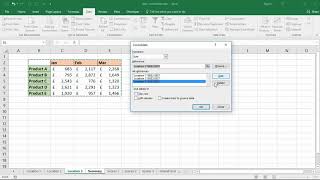 Consolidate Worksheets in Excel with Data Consolidation Tool [upl. by Land487]