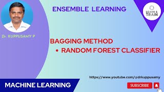 62 Random Forest Classifier  Bagging Ensemble Learning with Code [upl. by Nyrraf622]