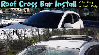 Roof Rack Cross Bars  Hyundai Tucson [upl. by Vilma]