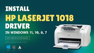 How to Install HP Laserjet 1018 Printer Driver in Windows with Manual Settings in Just 3 Steps [upl. by Vala]