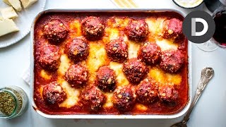 The BEST Baked Meatballs [upl. by Alfredo795]