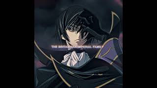 Lelouch edit  codegeass [upl. by Peatroy]