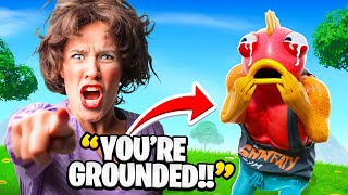 I Got Him GROUNDED From Fortnite [upl. by Nolyd]