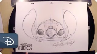 HowTo Draw Stitch  Walt Disney World [upl. by Eustasius850]