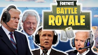 US Presidents Play Fortnite [upl. by Neeloj]