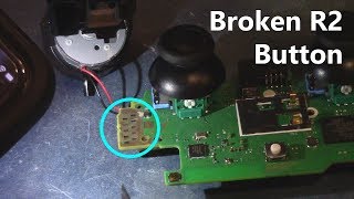 How to Fix Broken R2 Button on PS4 Controller Cleaning Solution [upl. by Aserahs]