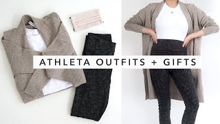 ATHLETA Outfits  Holiday Gift Ideas  Athleta Try On Haul 2020  Miss Louie [upl. by Carrnan329]