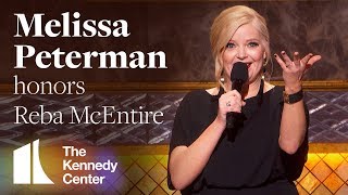 Melissa Peterman honors Reba McEntire  2018 Kennedy Center Honors [upl. by Avert]