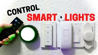 Best Switches and Buttons that Control Smart Lights [upl. by Corsiglia]