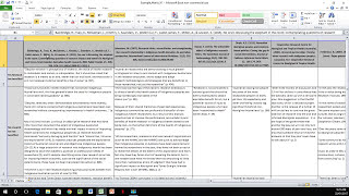 How to Create a Literature Matrix Excel [upl. by Koo398]