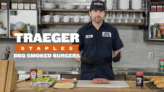 How to Grill Burgers with Matt Pittman from Meat Church BBQ  Traeger Staples [upl. by Brandie]