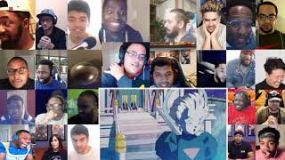 All the youtubers reaction Ep 129 mastered ultra instinct power [upl. by Lowis]