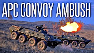 APC CONVOY AMBUSH  Squad Warfare Highlights [upl. by Shalna686]