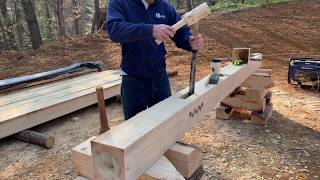 S1 EP1  WOODWORK  TIMBER FRAME BASICS [upl. by Luedtke]