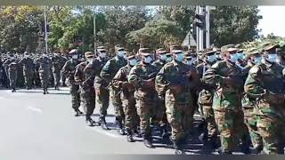 Zambia Army ZAF and ZNS match on Defence Force Day [upl. by Wane]