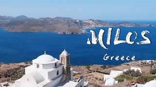 MILOS Island GREECE 4K Scenic Travel [upl. by Bathelda]