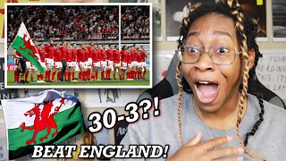 AMERICAN REACTS TO WELSH NATIONAL ANTHEM PERFORMED AT RUGBY GAME 😳 EMOTIONAL  Favour [upl. by Lyn]