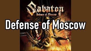 Sabaton  Defense of Moscow  Lyrics [upl. by Pappano728]