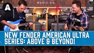 Fender American Ultra Series  Their Most Advanced Guitars Ever [upl. by Nnyloj791]