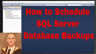 How to Schedule SQL Server Database Backups [upl. by Dorr]