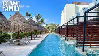 FINEST PLAYA MUJERES  Cancun Modern AllInclusive  Full Tour in 4K [upl. by Nowaj234]