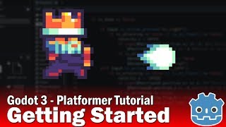 Godot 3  Platformer Tutorial  Part 1  Getting Started [upl. by Kealey]