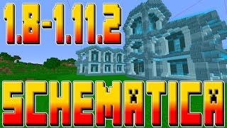 MINECRAFT SCHEMATICA 181112 TUTORIAL w TheProVidz [upl. by Malliw593]