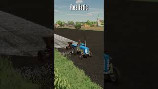 Realistic vs Unrealistic 🚜 [upl. by Nameerf]