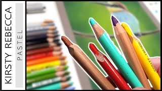 How to use PASTEL PENCILS  A complete BEGINNER guide [upl. by Marybelle242]