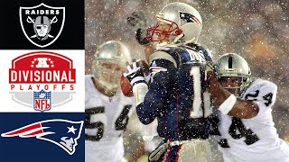 The Tuck Rule Game  Raiders vs Patriots 2001 AFC Divisional [upl. by Rojam163]