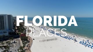 10 Best Places to Visit in Florida  Travel Video [upl. by Berard]