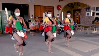 Eswatini Traditional dance with Swazi Rally Woman Farmer Foundation Vakasha Ekhaya [upl. by Marb]