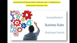 SuccessFactors Employee central business rule configuration [upl. by Erickson]