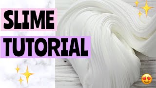 HOW TO MAKE SLIME Simple amp Easy Slime Recipe  2 Minute Easy Slime Tutorial Glue and Borax Slime [upl. by Saree]